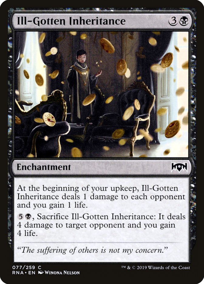 Héritage mal acquis [Allégeance de Ravnica]