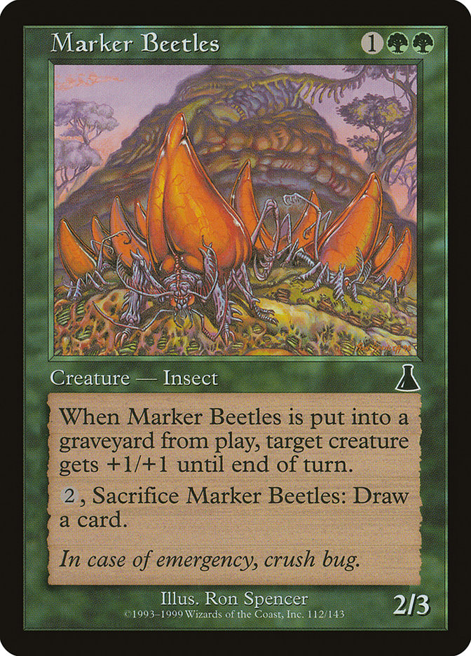 Marcassin des scarabées [Destin d'Urza]