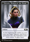 Emblème de Liliana, destructrice des morts [Jetons de l'édition de base 2021]