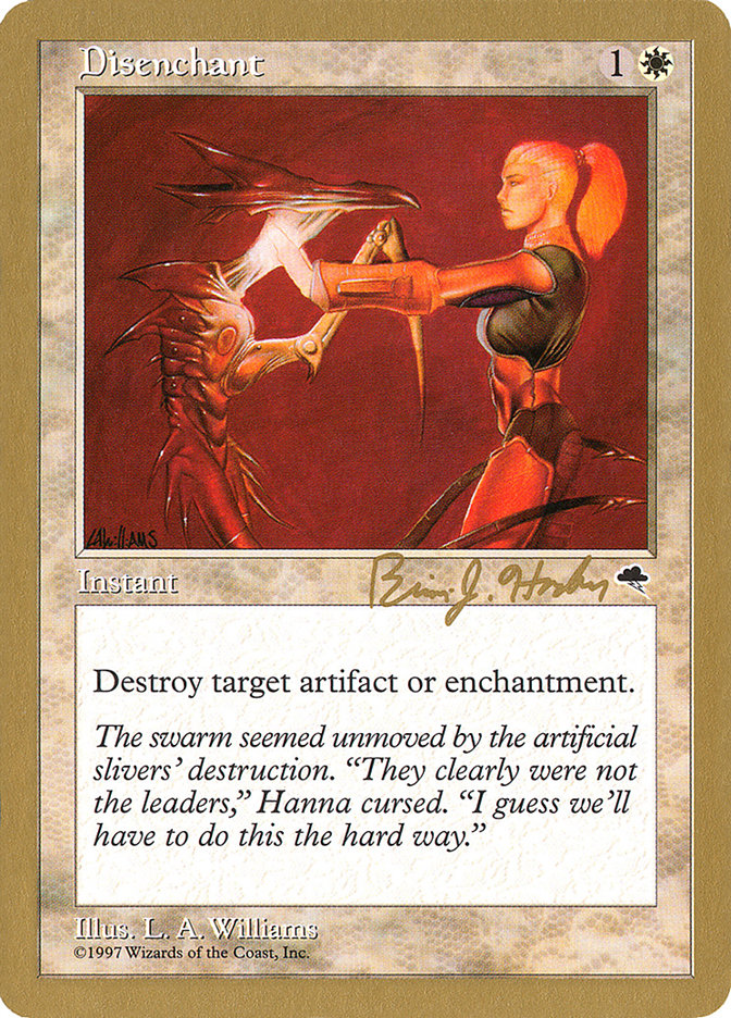 Désenchanter (Brian Hacker) [Decks des Championnats du Monde 1998]