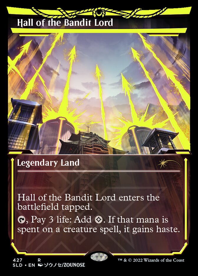 Hall du seigneur bandit (Jaune Encre Néon) [Série de l'Antre secret]