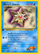 Staross de Misty (90/132) [Heroes des Arènes Édition 1]