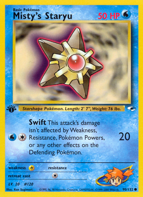 Staross de Misty (90/132) [Heroes des Arènes Édition 1]