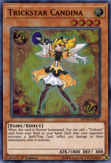 Trickstar Candina [MP18-EN037] Ultra Rara