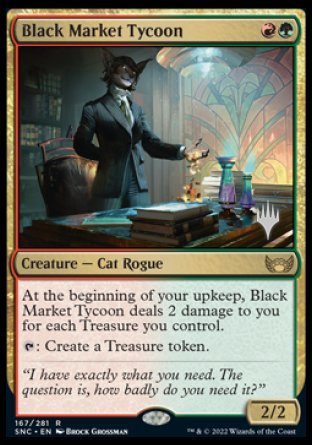 Magnate del Mercado Negro (Paquete promocional) [Promos de Calles de Nueva Capenna]