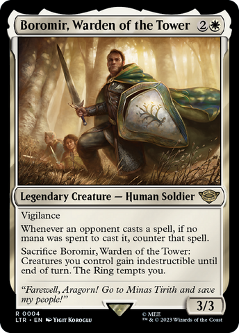 Boromir, Gardien de la Tour [Le Seigneur des Anneaux : Contes de la Terre du Milieu]