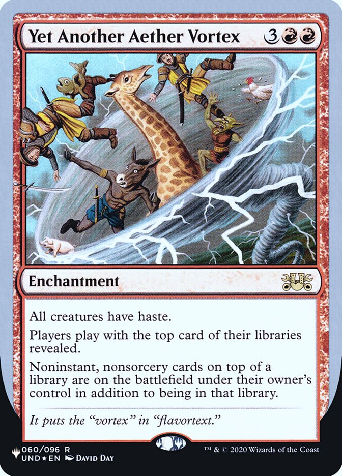 Encore un vortex d'éther (Édition Unfinity Foil) [The List]