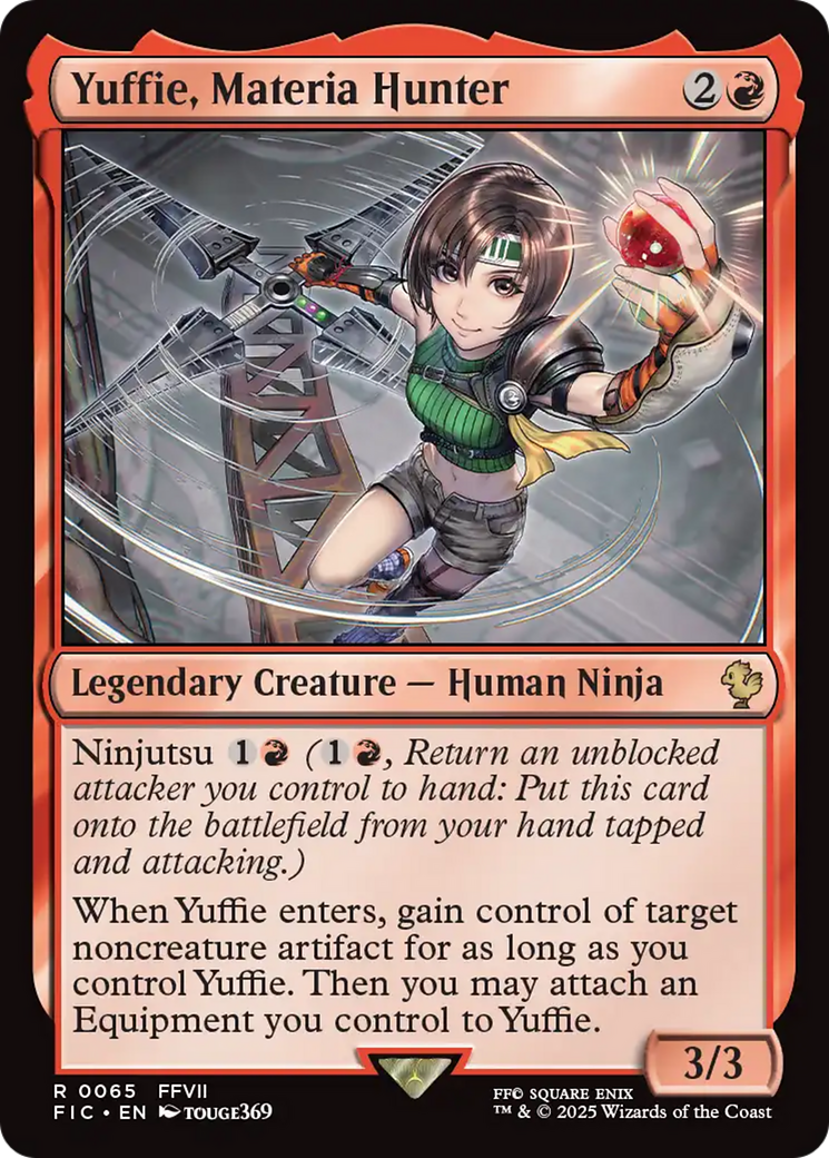 Yuffie, Chasseuse de matéria [FINAL FANTASY Commander]