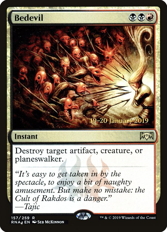 Diabolique [Promos Prerelease Ravnica Allegiance]