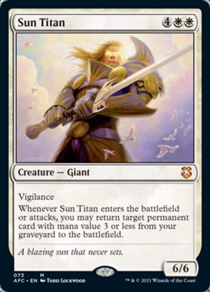 Titan solaire [Donjons et Dragons : Aventures dans les Royaumes Oubliés Commander]