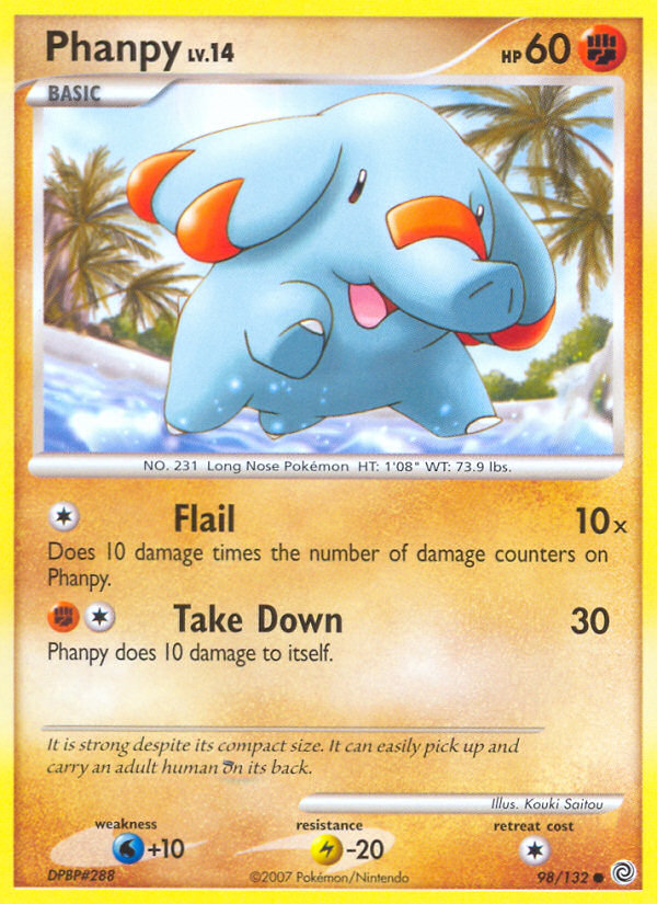 Phanpy (98/132) [Diamante & Perla: Maravillas Secretas]
