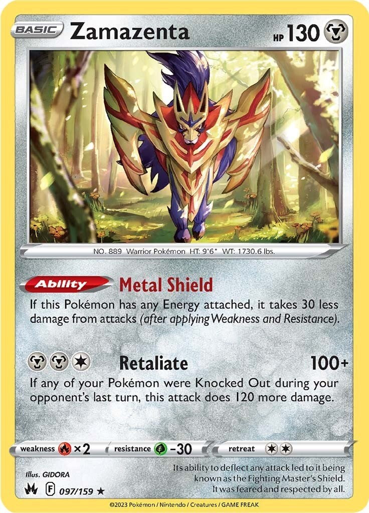 Zamazenta (097/159) [Espada y Escudo: Cenit Supremo]