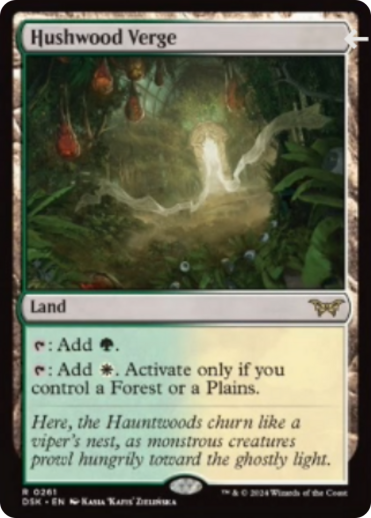 Hushwood Verge [Duskmourn : la Demeure de l'horreur]
