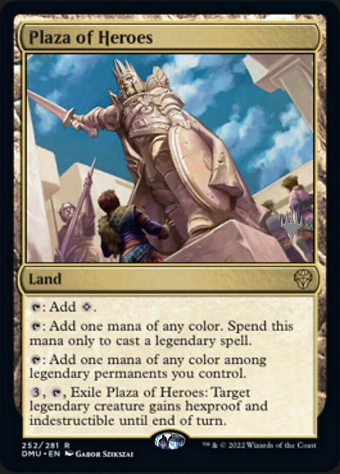 Place des Héros (Pack promo) [Promos Dominaria Uni]