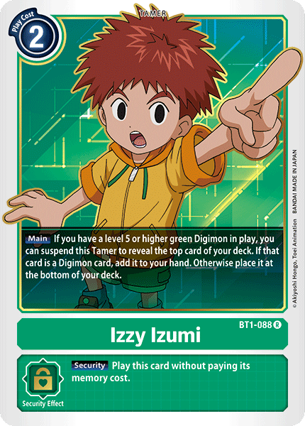 Izzy Izumi [BT1-088] [Lanzamiento Especial Booster Ver.1.0]
