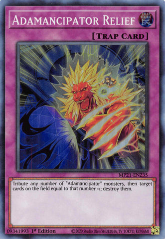 Adamancipateur Secours [MP21-FR235] Super Rare