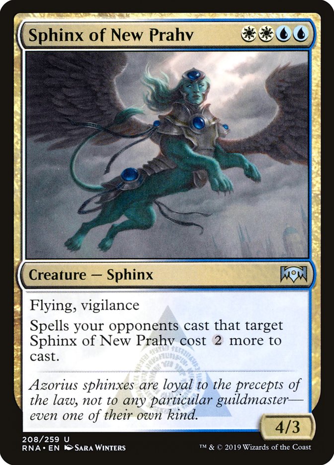 Sphinx de la Nouvelle Prahv [Allégeance de Ravnica]