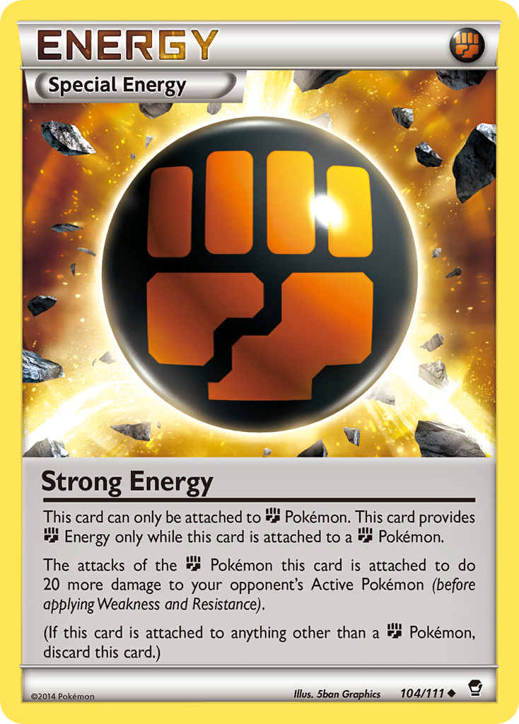 Énergie Forte (104/111) [XY: Poings Furieux]