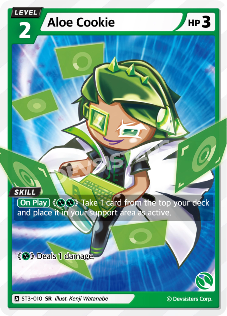 Image for Aloe Cookie (ST3-010) (ST3) - CookieRun: Braverse TCG