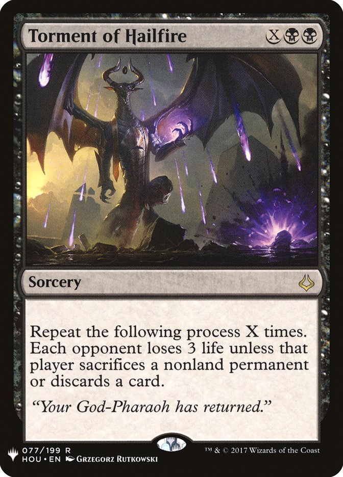 Tourment de grêle infernale [Mystery Booster]