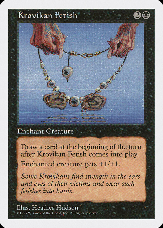 Fétiche de Krovikan [Cinquième édition]