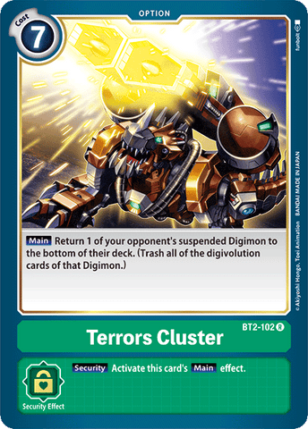 Clúster de Terrores [BT2-102] [Booster especial de lanzamiento Ver.1.0]