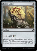 Sello Gruul [Marcha de las máquinas Commander]