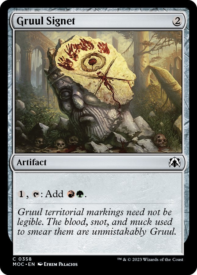 Sello Gruul [Marcha de las máquinas Commander]