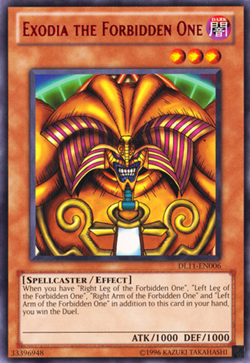 Exodia l'Interdit (Rouge) [DL11-FR006] Rare