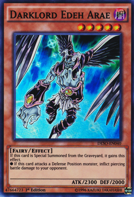 Darklord Edeh Arae [DESO-FR040] Super Rare