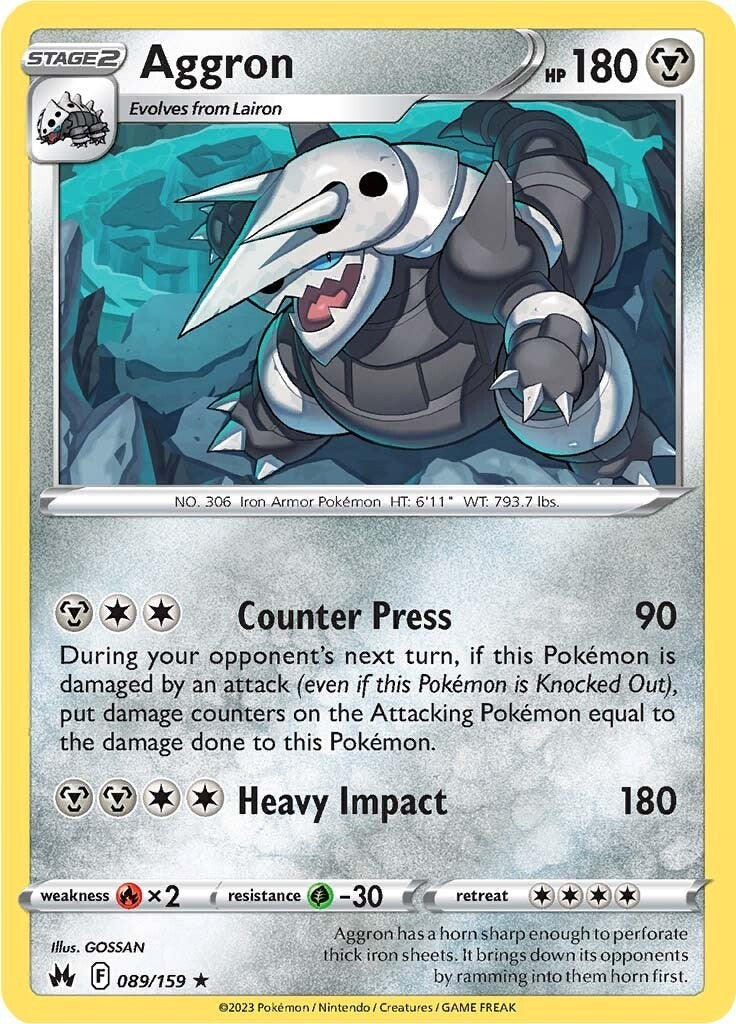 Aggron (089/159) [Espada y Escudo: Cenit Supremo]