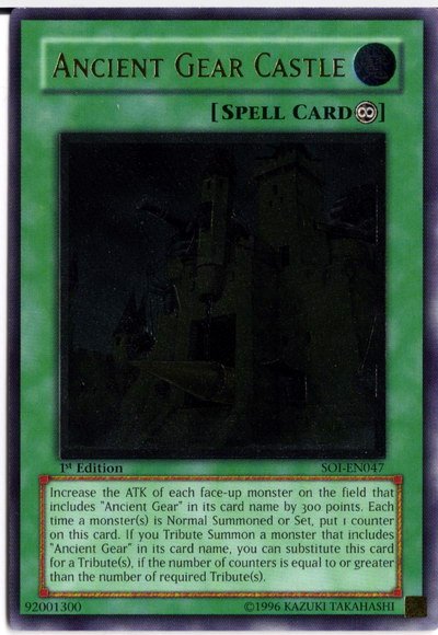 Château des Engrenages Anciens (UTR) [SOI-EN047] Ultimate Rare