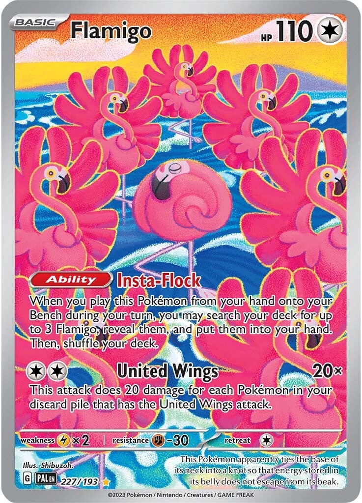 Flamigo (227/193) [Escarlata y Púrpura: Evolución en Paldea]
