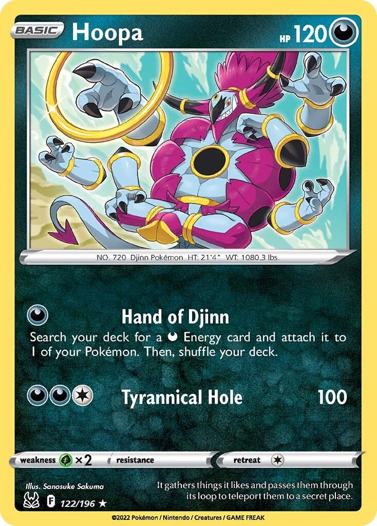 Hoopa (122/196) [Espada y Escudo-Origen Perdido]