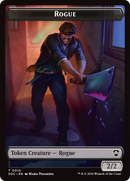 Esprit (0025) // Jeton double face Gredin [Jetons de Commandant Les secrets de Strixhaven]
