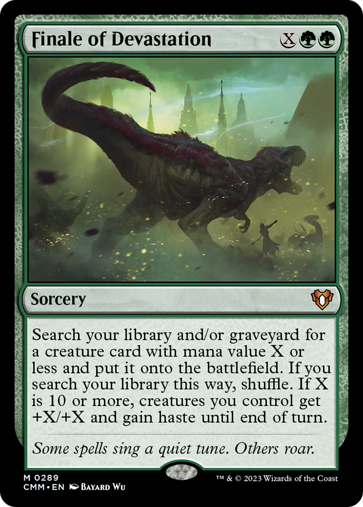 Finale de la dévastation [Commander Masters]