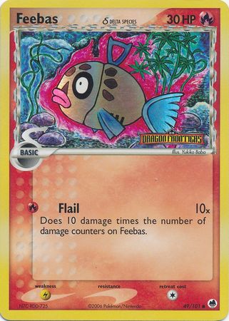 Feebas (49/101) (Especie Delta) (Sellado) [EX: Frente Batalla]