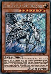 Dragon des Abysses aux Yeux Bleus [LDS2-FR015] Secret Rare