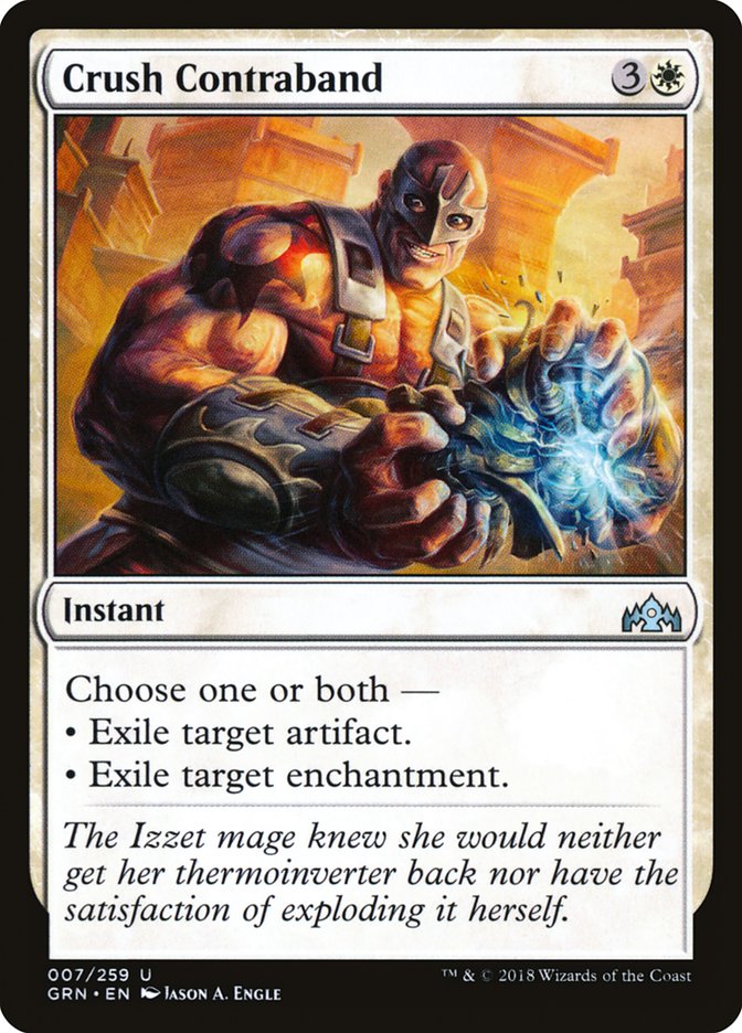 Écrasement de contrebande [Guildes de Ravnica]