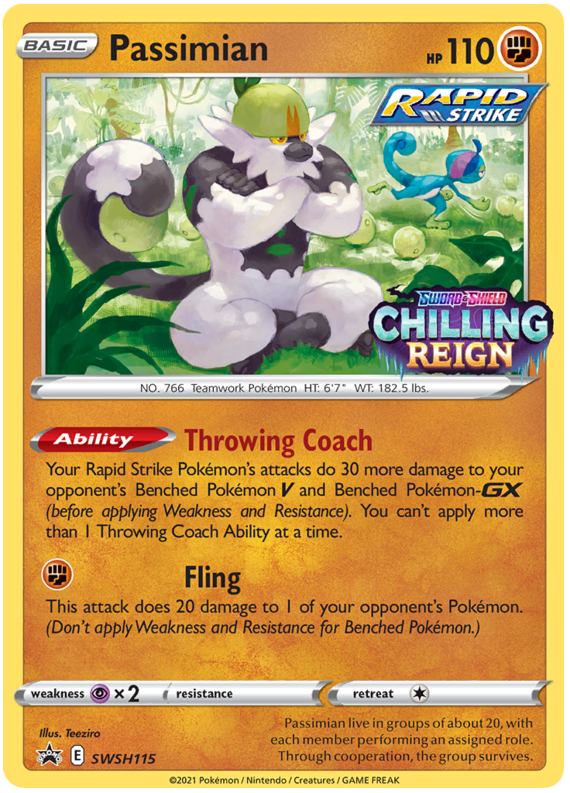 Passimian (SWSH115) [Espada y Escudo: Promos de Estrellas Negras]
