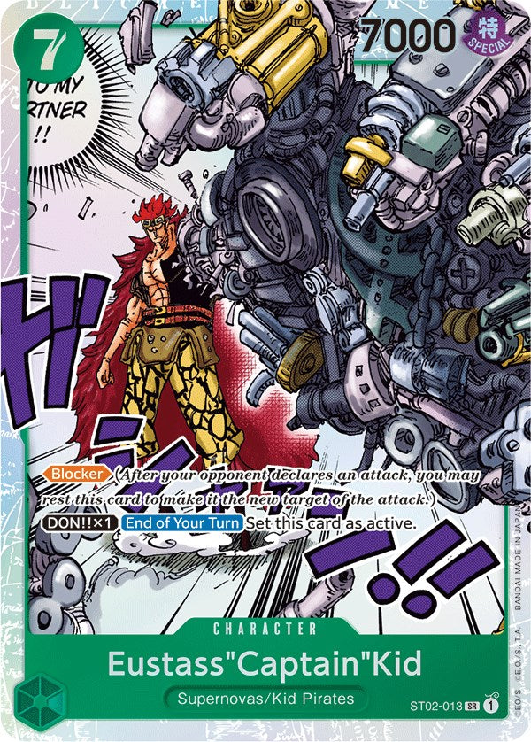 Eustass"Captain"Kid (013) [Mazo de Inicio: La Peor Generación]