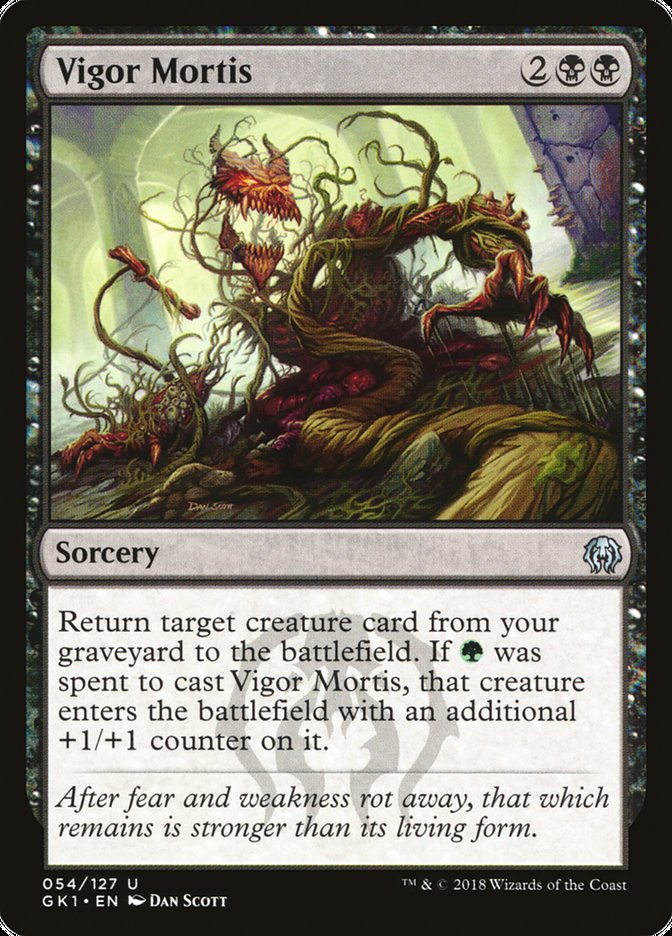 Vigueur de Mort [Kit de Guilde Guildes de Ravnica]