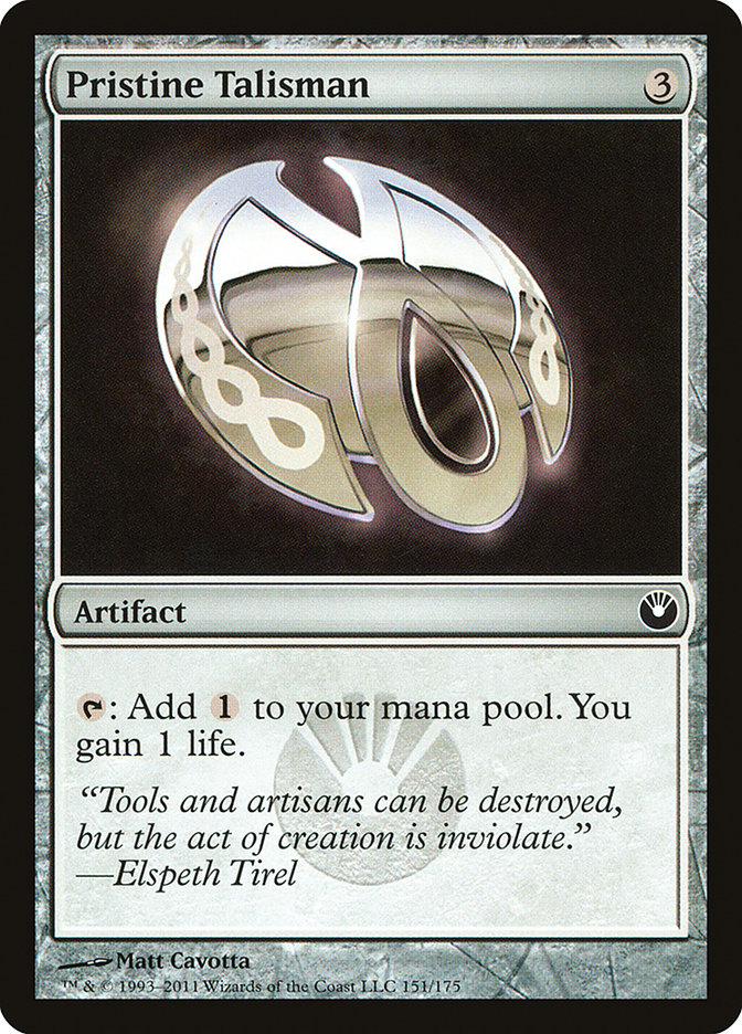Talisman immaculé (Jour de jeu) [Promos du Nouvel Phyrexia]