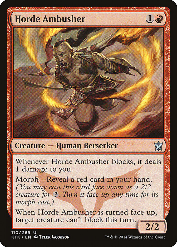 Embusqueur de la horde [Khans de Tarkir]