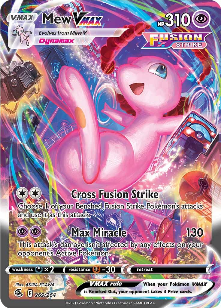 Mew VMAX (269/264) [Espada y Escudo: Golpe Fusión]