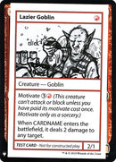 Gobelin paresseux [Cartes de test d'extension Mystery]