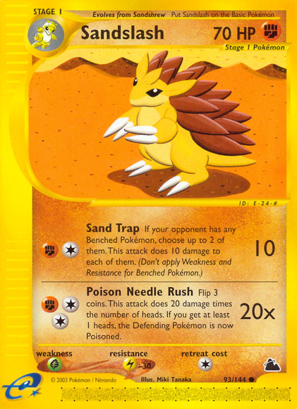 Sandslash (93/144) [Cresta Cielo]