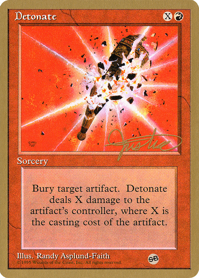 Detonar (Mark Justice) (SB) [Pro Tour Collector Set]