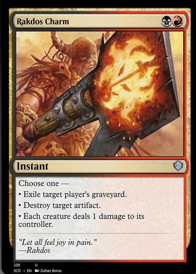 Charme de Rakdos [Decks Commander de départ]