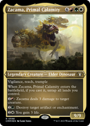Zacama, Calamité primordiale (Foil gravé) [Commander Masters]